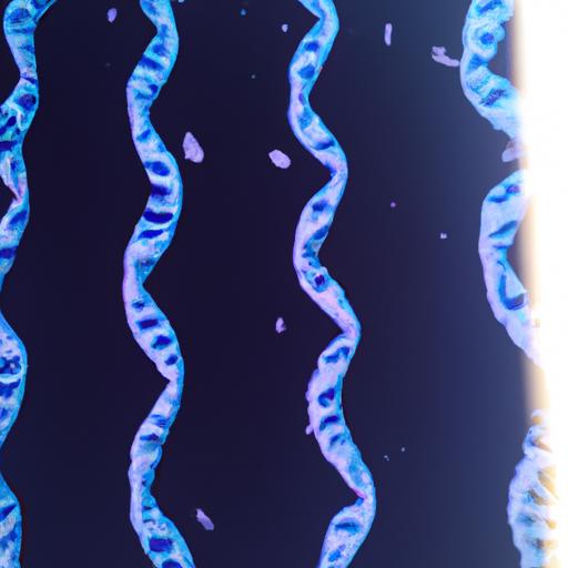 Hình ảnh siêu vi của sự tổ chức các phân tử DNA trong sợi cơ bản.
